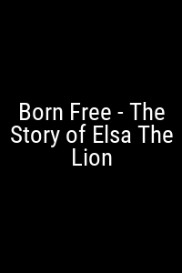 Born Free - The Story of Elsa The Lion Movie Poster Not Available