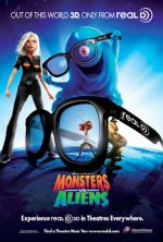 Monsters vs. Aliens Movie posters