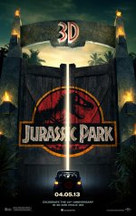 Jurassic Park 3D Movie posters