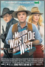 A Million Ways to Die in the West Movie posters