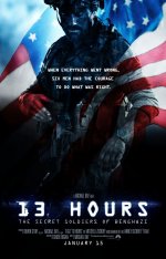 13 Hours: The Secret Soldiers of Benghazi Movie posters