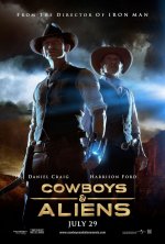 Cowboys and Aliens Movie posters