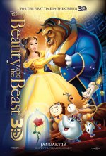 Beauty and the Beast 3D Movie posters