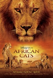 African Cats Movie Poster