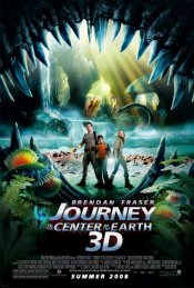 Journey to the Center of the Earth - 3-D Movie Poster