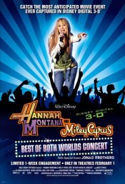 Hannah Montana/Miley Cyrus: Best of Both Worlds Concert Tour Movie Poster