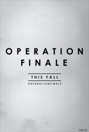 Operation Finale Poster