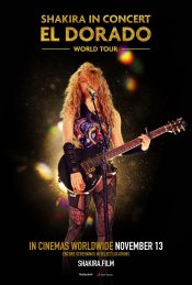 Shakira in Concert: El Dorado World Tour Movie Poster