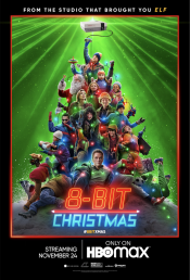 8-Bit Christmas Movie Poster