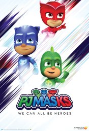 PJ Masks We Can All Be Heroes Movie Poster