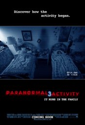 Paranormal Activity 3 Movie Poster