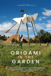 Origami in the Garden Poster