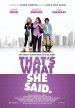 That's What She Said Poster