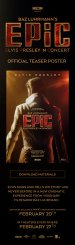 Baz Luhrmann's EPiC: Elvis Presley in Concert Poster