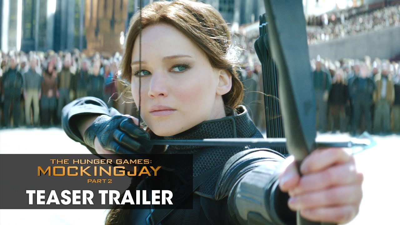 Featuring The Hunger Games: Mockingjay, Part 2 (2015) theatrical teaser