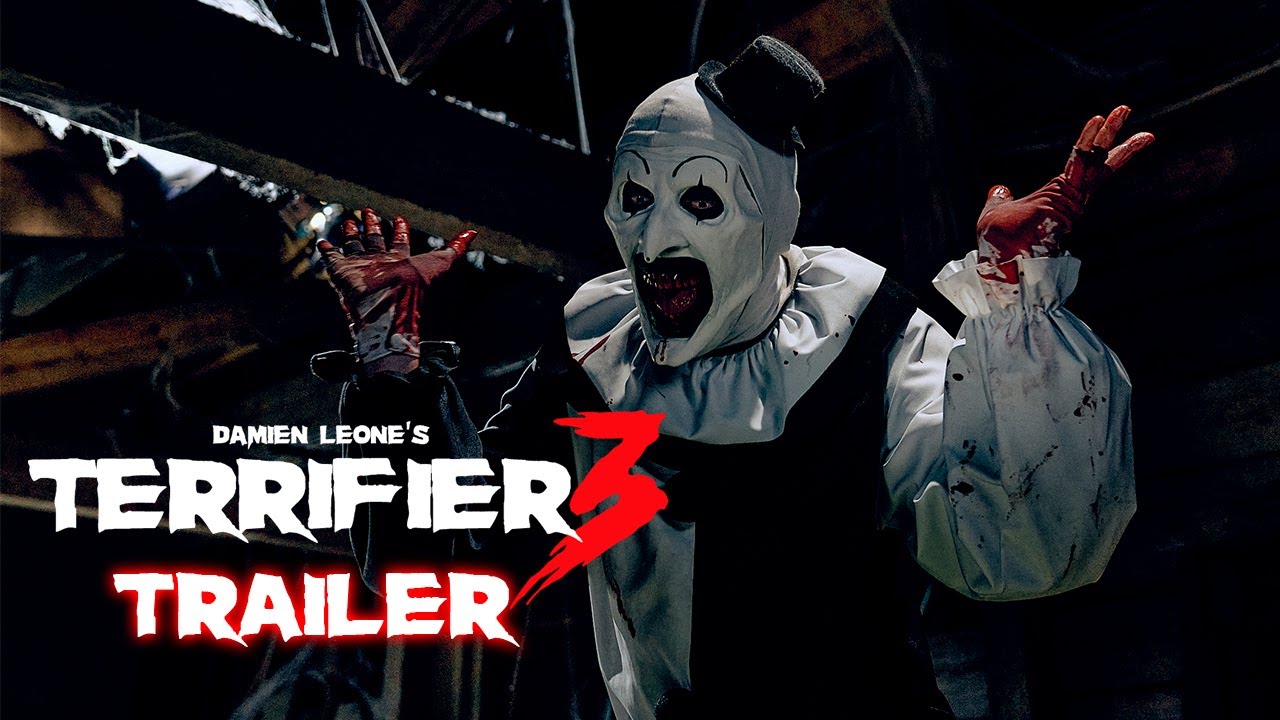 Featuring Terrifier 3 (2024) official trailer