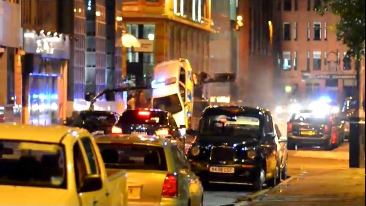 Fast & Furious 6 Behind-the-Scenes: 'Glasgow Filming Stunt Crash' Clip Image