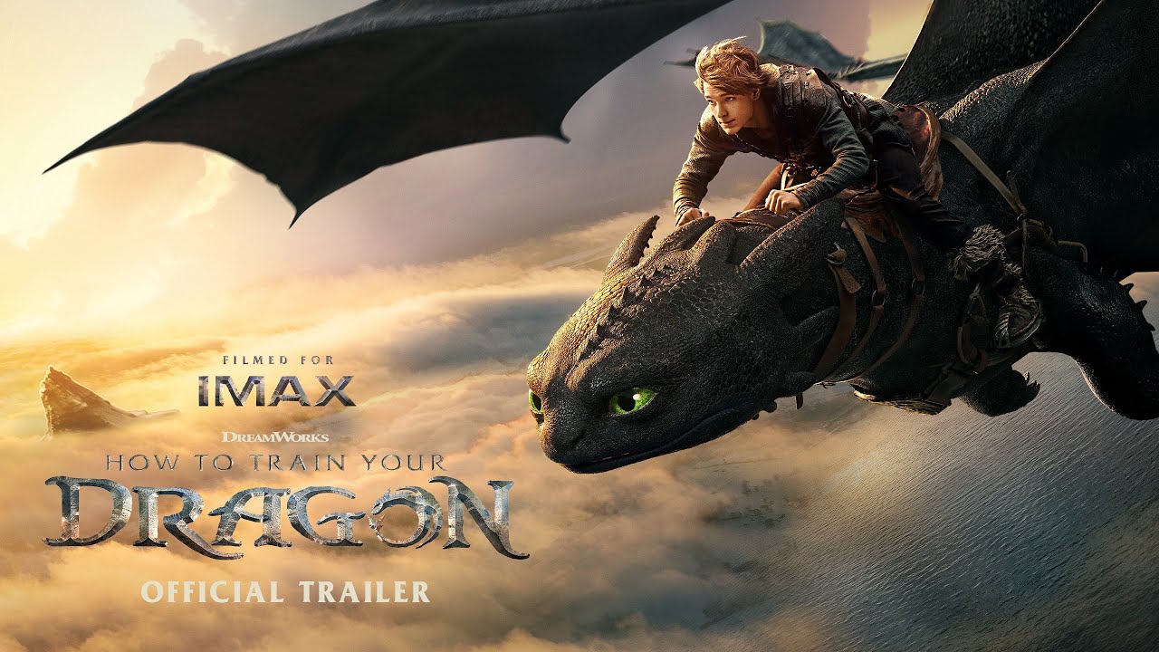 Featuring How to Train Your Dragon (2025) official trailer #1