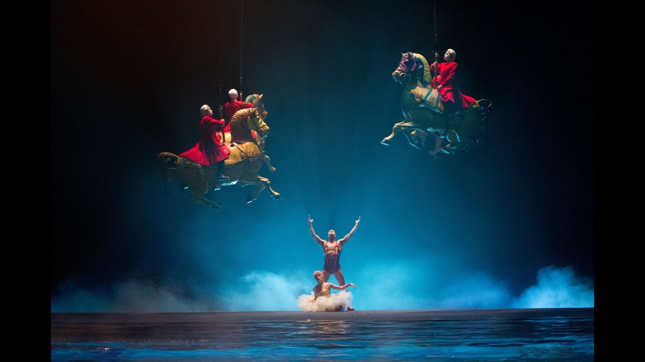 Featuring Cirque du Soleil: Worlds Away (2012) theatrical trailer #1