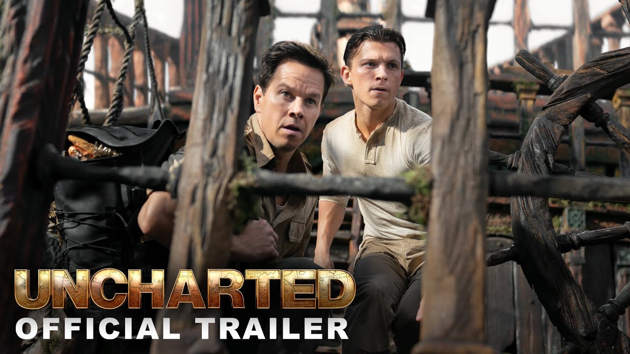 Featuring Uncharted (2022) official trailer #2