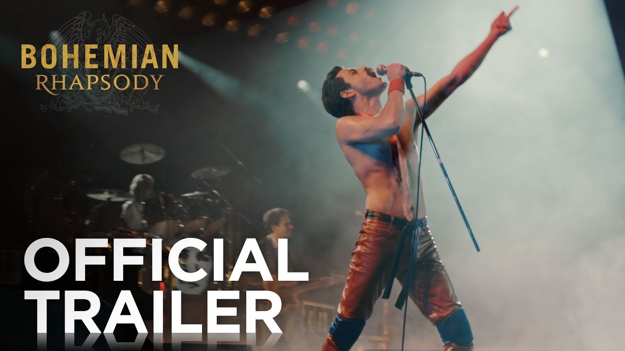 Featuring Bohemian Rhapsody (2018) theatrical trailer