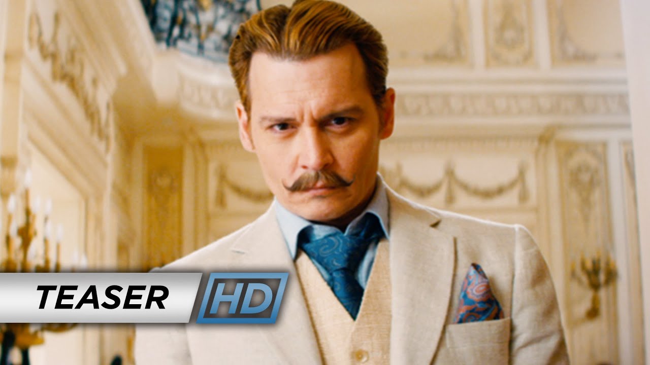 Featuring Mortdecai (2015) theatrical trailer