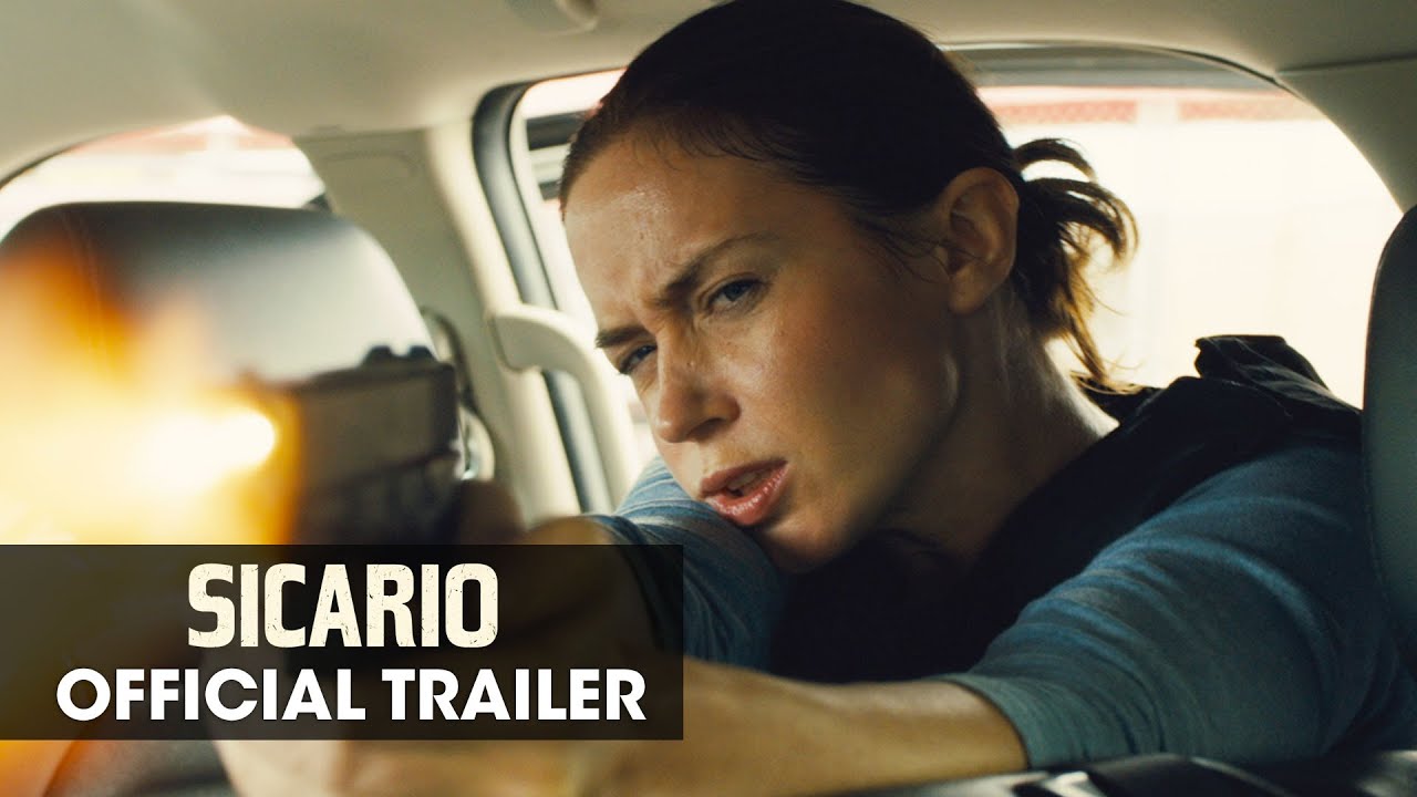 Featuring Sicario (2015) theatrical trailer