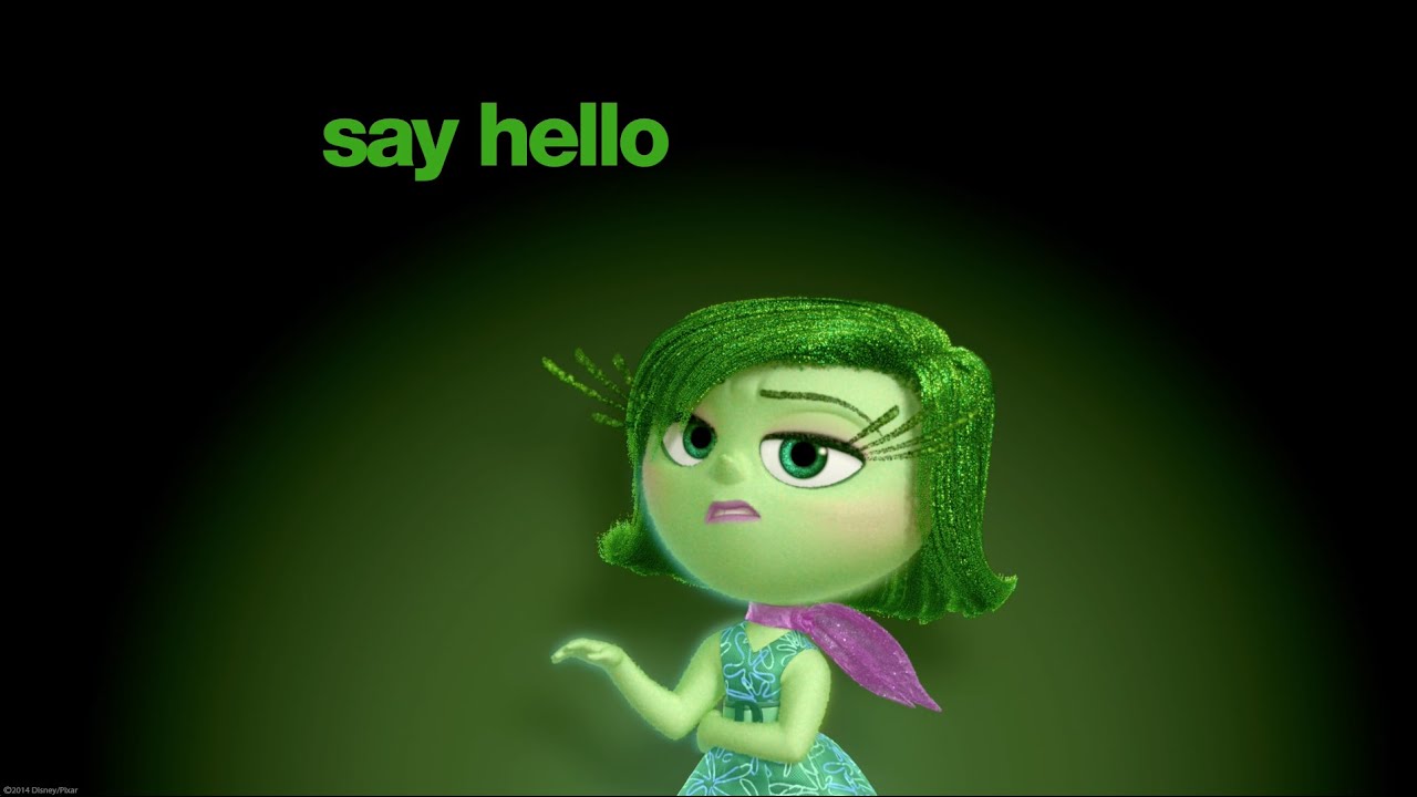 Inside Out Meet Disgust Clip Image