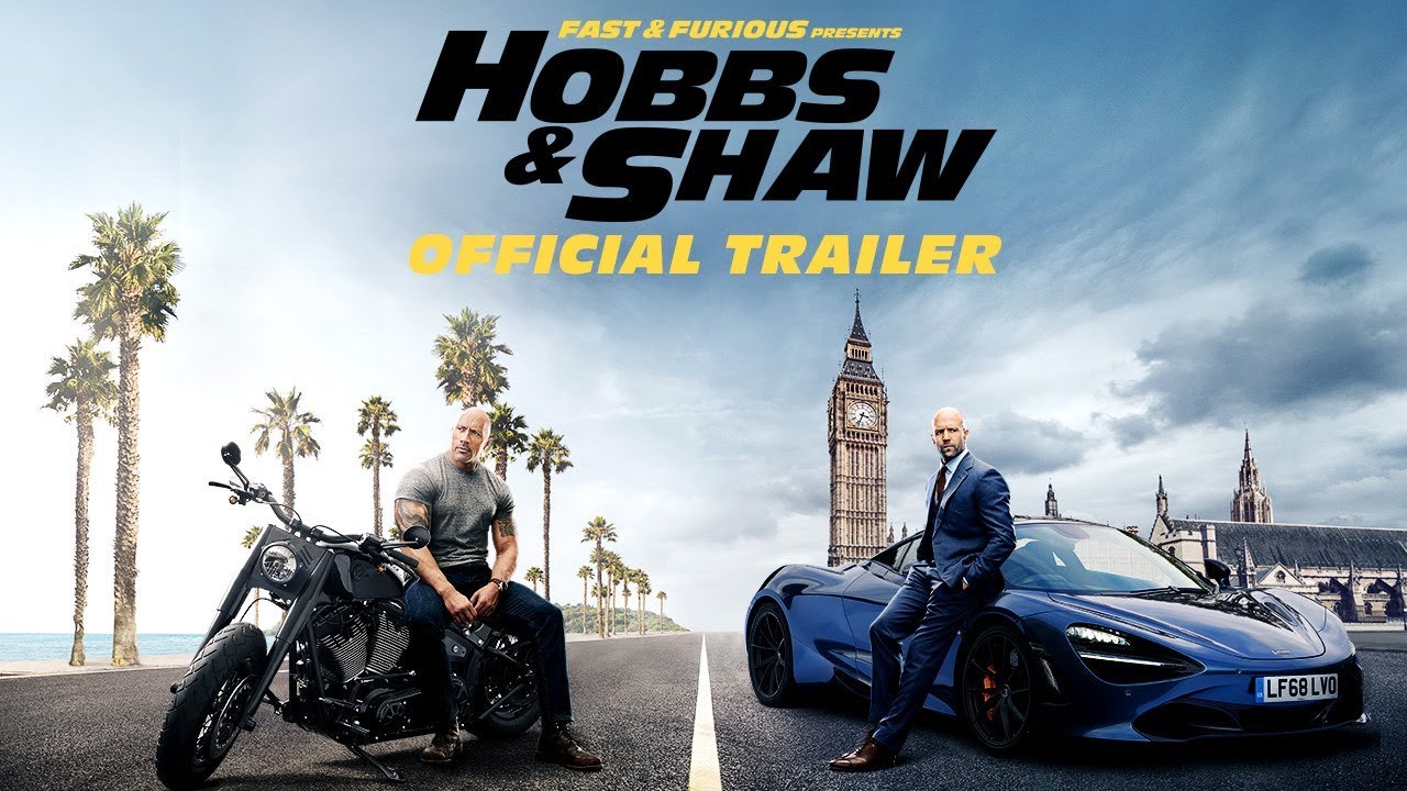 Featuring Fast & Furious Presents: Hobbs & Shaw (2019) official trailer