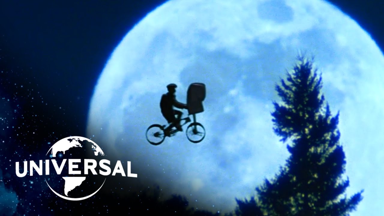  E.T. the Extra-Terrestrial | Flying Bike Rides Clip Image