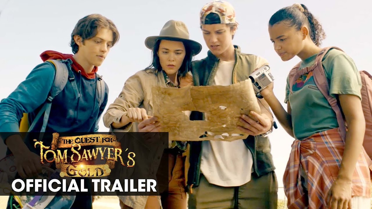 Featuring The Quest for Tom Sawyer’s Gold (2023) official trailer