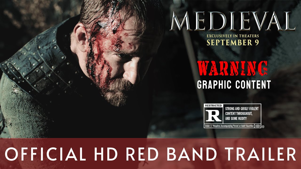 Featuring Medieval (2022) redband trailer