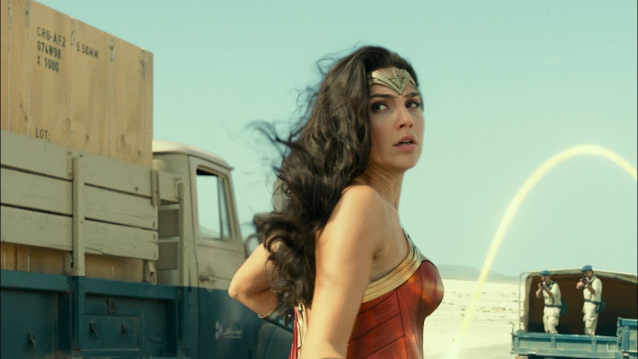 Wonder Woman 1984 Opening Scene Clip Image