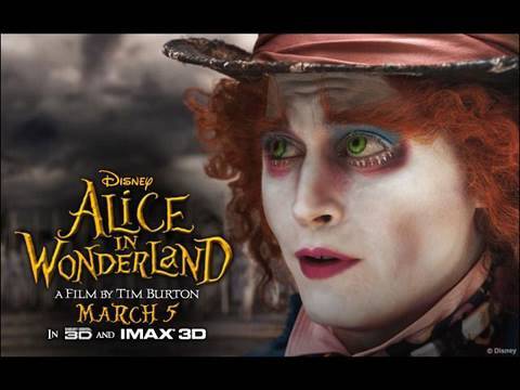 Featuring Alice in Wonderland (2010) super bowl spot