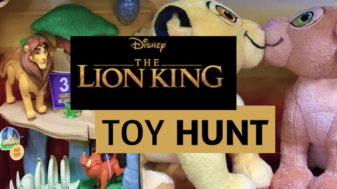 Featuring The Lion King (2019) movie toy hunt