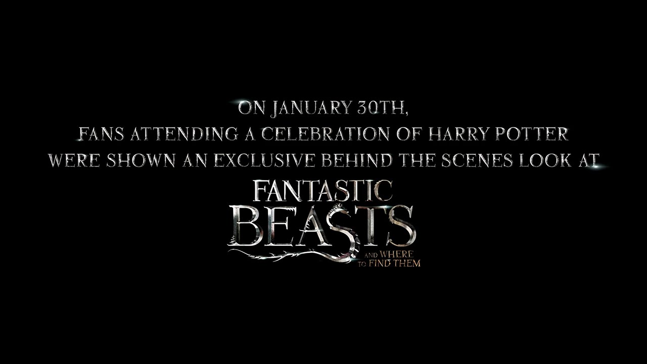 Fantastic Beasts and Where to Find Them Sizzle Reel Clip Image