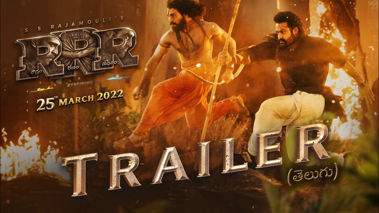 RRR Official Trailer Clip Image