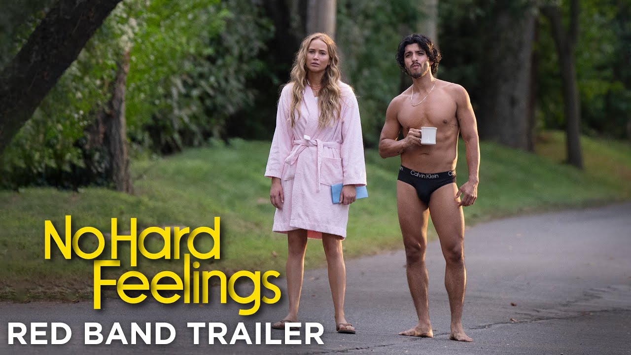 Featuring No Hard Feelings (2023) red band trailer