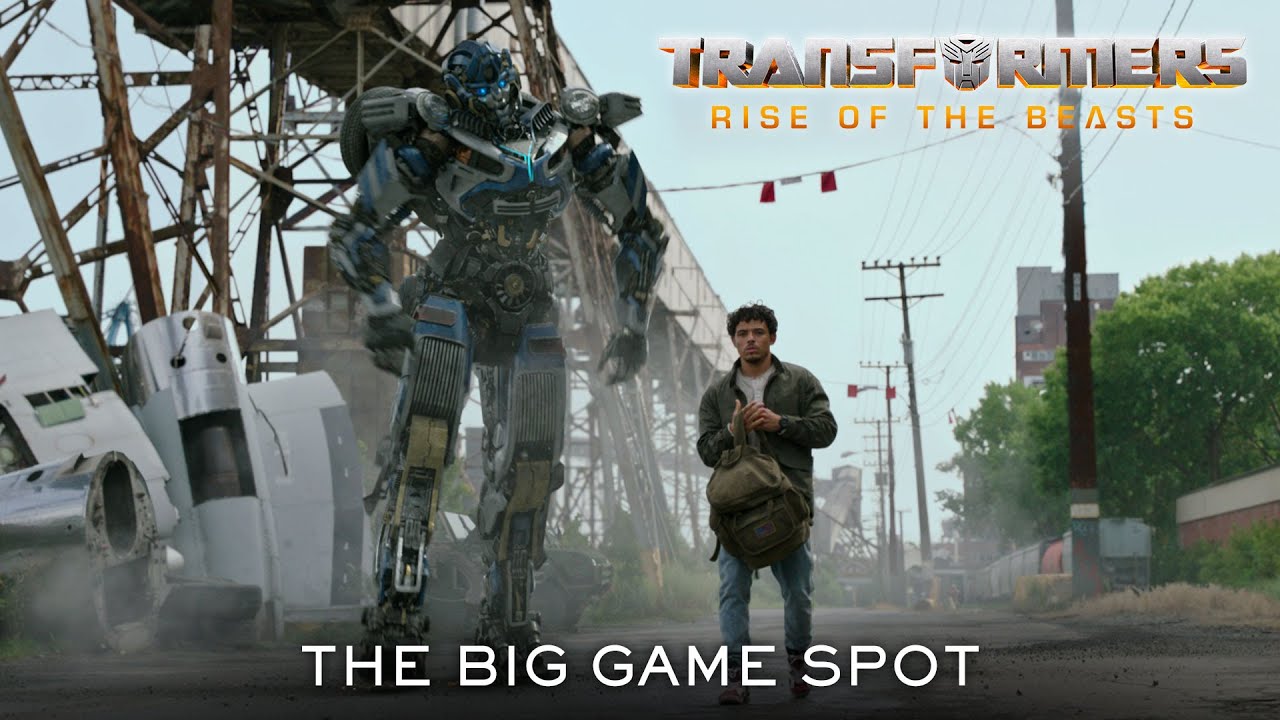 Featuring Transformers: Rise of the Beasts (2023) big game spot