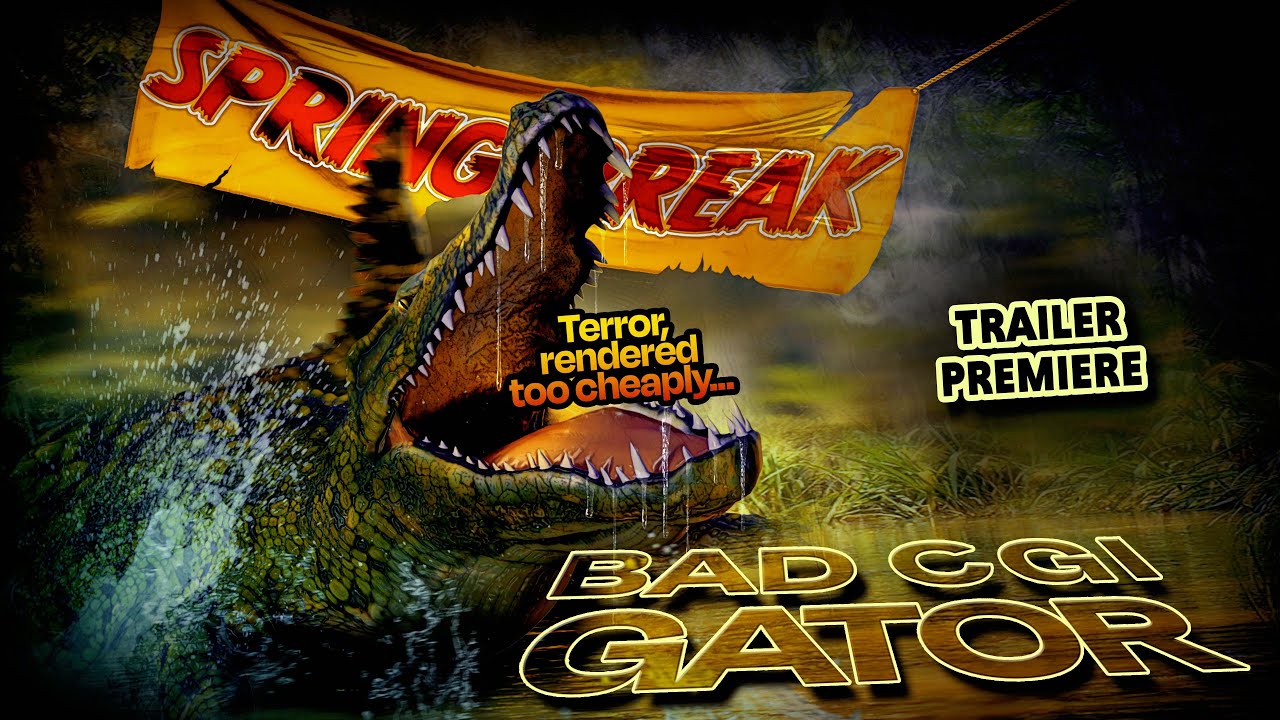 Featuring Bad CGI Gator (2023) official trailer