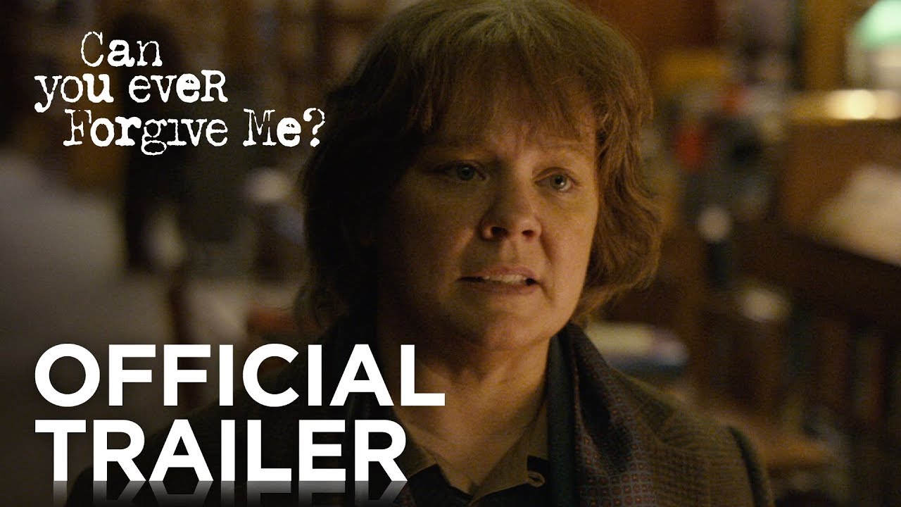 Featuring Can You Ever Forgive Me? (2018) theatrical trailer