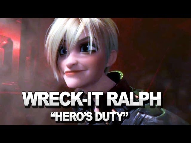 Featuring Wreck-It Ralph (2012) video clip: 'hero's duty'