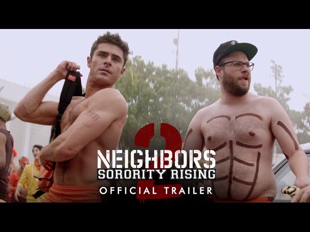 Featuring Neighbors 2: Sorority Rising (2016) theatrical trailer