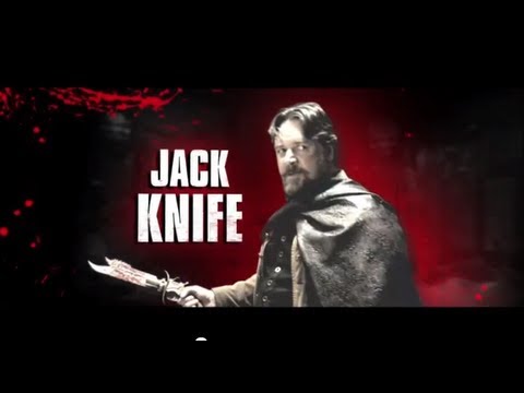 Featuring The Man with the Iron Fist (2012) jack knife character trailer