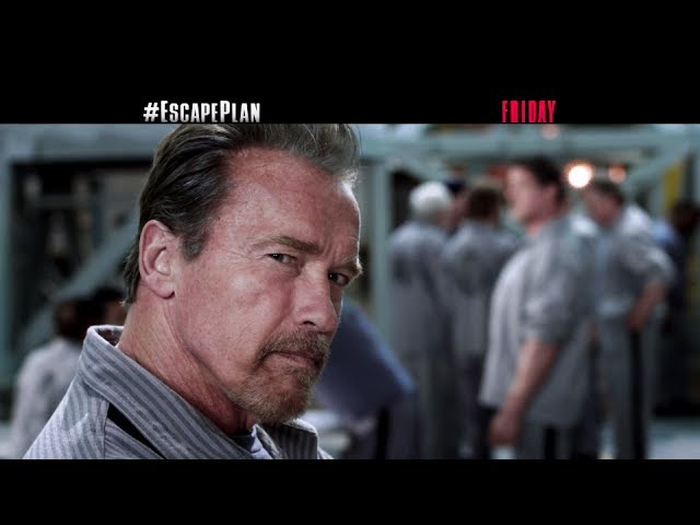 Featuring Escape Plan (2013) tv spot: designs