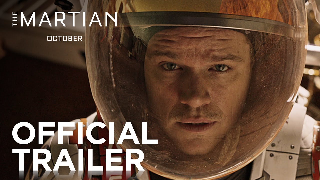 Featuring The Martian (2015) theatrical trailer #2