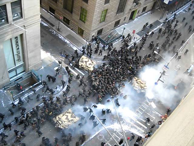 Featuring The Dark Knight Rises (2012) on set: wall street