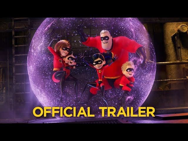 Featuring The Incredibles 2 (2018) theatrical trailer