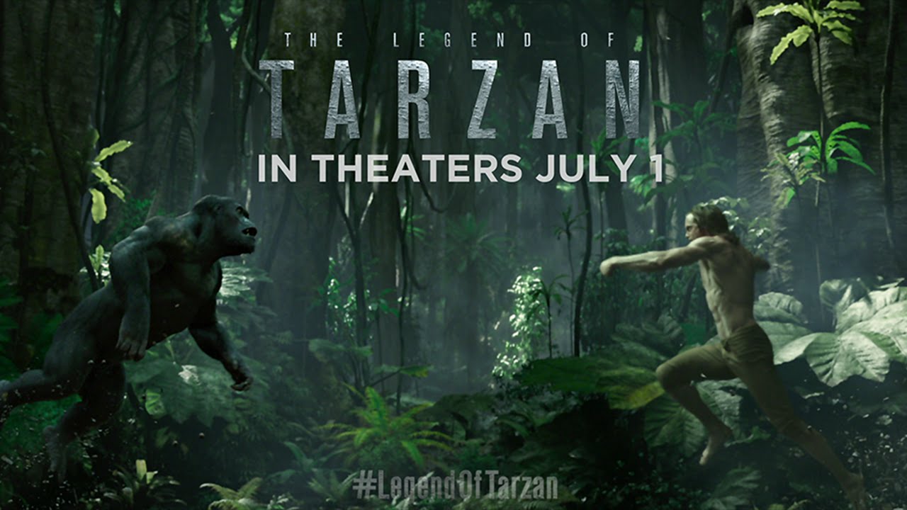 Featuring The Legend of Tarzan (2016) trailer: conquer