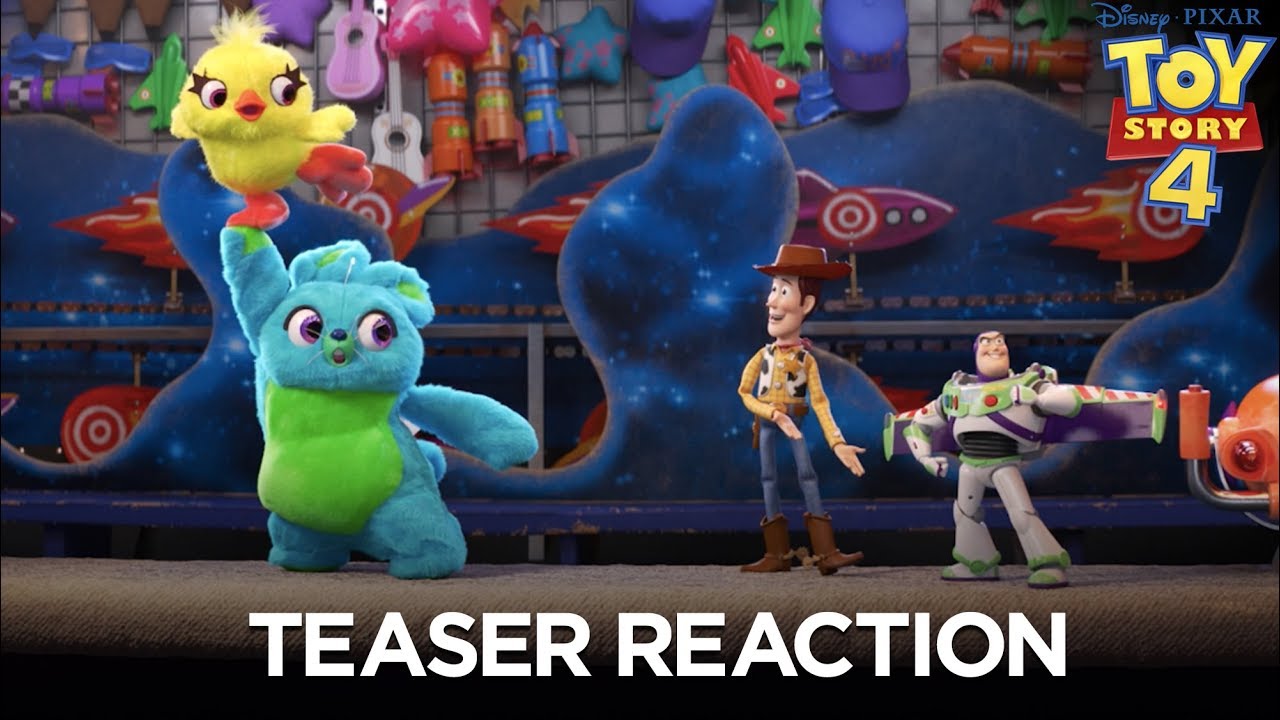 Toy Story 4 Teaser Trailer Reaction Clip Image